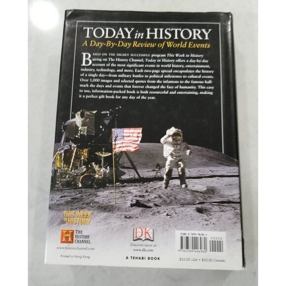 Today in history hardcover book 2003 - Picture 2 of 7